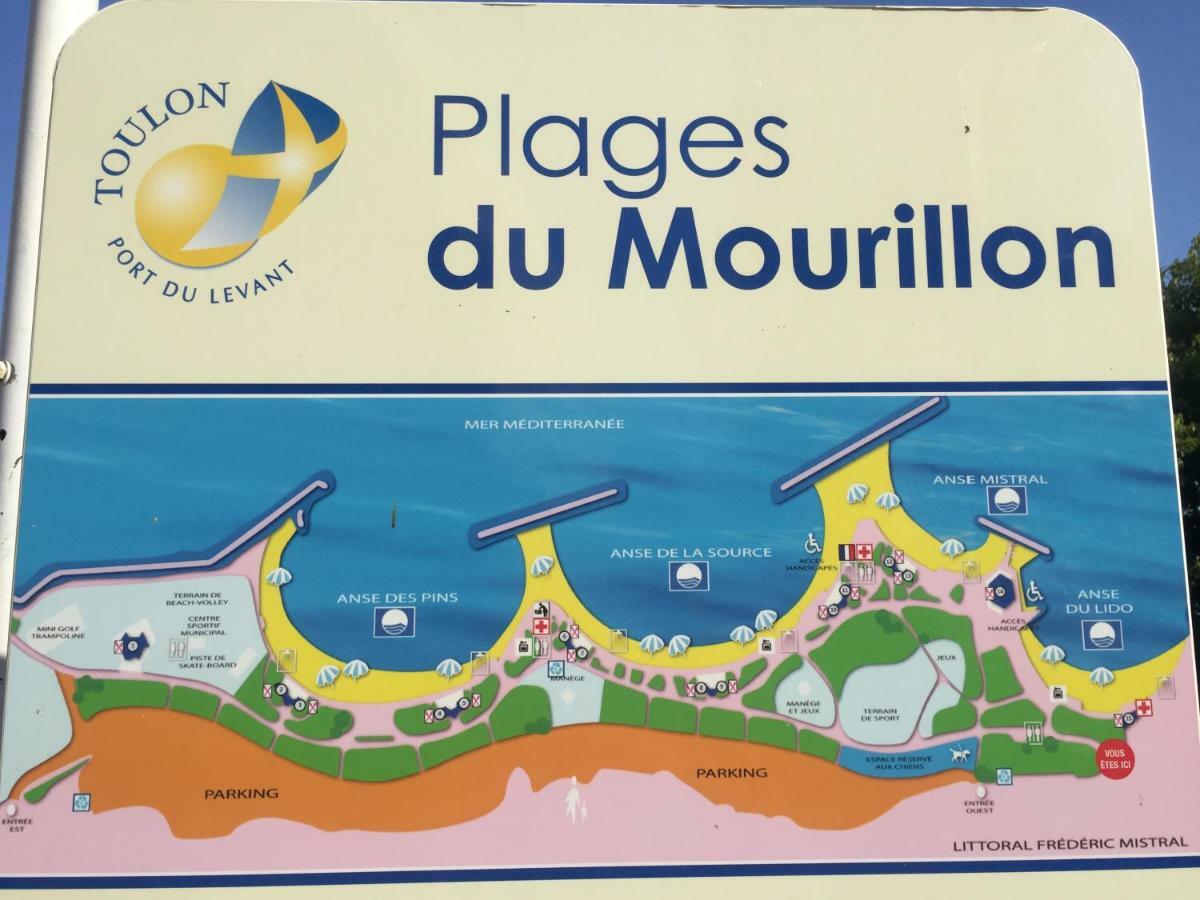 Le Suffren, Ventile ,Wifi, A 100 M De La Plage Тулон Экстерьер фото